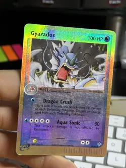 Gyarados 32/97 EX Dragon 2003 Reverse Holo Pokemon Card TCG - Image 4