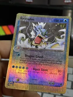 Gyarados 32/97 EX Dragon 2003 Reverse Holo Pokemon Card TCG - Image 5