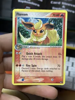 Flareon 2/17 Pop Series 3 Holo Rare 2006 Pokemon Card TCG - Image 3