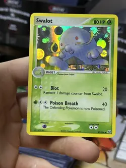 Swalot 40/106 EX Emerald 2005 Reverse Holo Pokemon Card TCG - Image 3