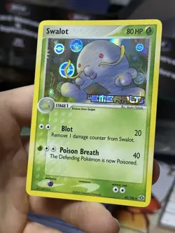 Swalot 40/106 EX Emerald 2005 Reverse Holo Pokemon Card TCG - Image 4