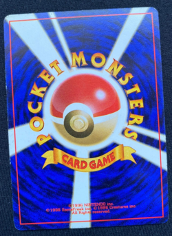Brock's Vulpix No.037 Pokemon Card Japanese Gym Challenge WOTC Old Back (MP) - Image 2