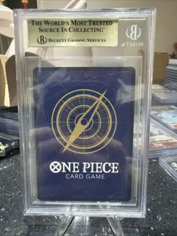 One Piece Card Game Monkey D. Luffy 25th Anniversary English Promo P-001 BGS 9.5 - Image 2