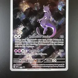 Mewtwo SVP 052 Pokemon Promo 151 Full Art Holo Ultra Premium Card - Image 3