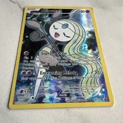 MELOETTA XY120 FA holo Black Star Promo Pokemon TCG card LP - Image 2