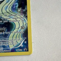 MELOETTA XY120 FA holo Black Star Promo Pokemon TCG card LP - Image 5