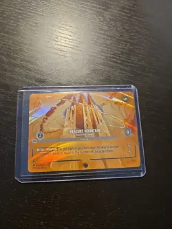 Lorcana Treasure Mountain - Azurite Sea Island (Enchanted) NM Holofoil - Image 1