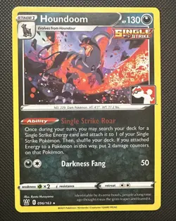 Houndoom 096/163 Prize Pack Series Cards Regular - Image 1