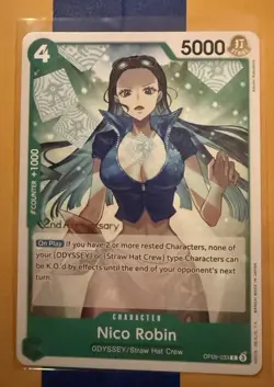 One Piece Card Game - Nico Robin (2nd Anniversary) OP09-033 C - NM - Image 1
