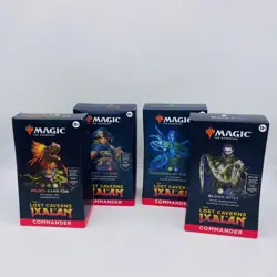 Magic The Gathering Commander Decks Lost Caverns of Ixalan Set Of (4) NEW SEALED - Image 1