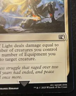 Slash Of Light 0032 Common Final Fantasy Magic: The Gathering - Image 5