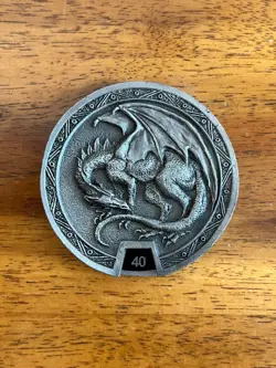 Vintage Metal Reaper Dragon ProCounter 1-40 Life Counter and Tracker - Commander - Image 3