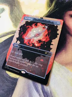 MTG Sol Ring (1494) *Galaxy Foil* Secret Lair: Through Wormhole NM Magic - Image 1
