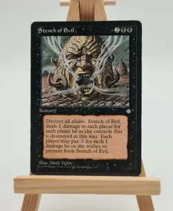 Stench of Evil Ice Age Magic Karte MTG englisch (Bosartiger Gestank) - Image 1