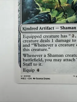 Thornbite Staff (White Border) Mystery Booster 2 Regular - Image 5