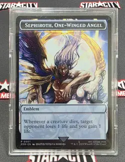 MTG STAINLESS Final Fantasy Sephiroth/Clue/Treasure Token Set ENGLISH - Image 2