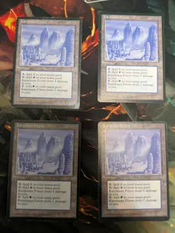 4x Karplusan Forest Ice Age MTG - Image 1