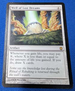 Well of Lost Dreams, Darksteel, Magic the Gathering, MTG - Image 1