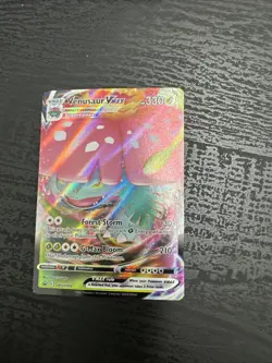 Pokemon TCG Venusaur VMAX SWSH102 Sword & Shield Black Star Promo Holo - Image 1