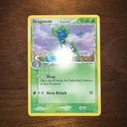Pokemon Dragonair 28/101 Reverse Holo STAMP EX Dragon Frontiers Delta 2006 - Image 2