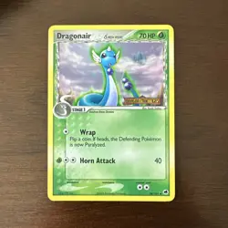 Pokemon Dragonair 28/101 Reverse Holo STAMP EX Dragon Frontiers Delta 2006 - Image 3