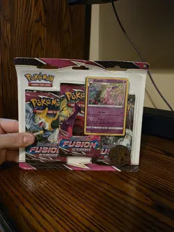 ‼Pokemon TCG: Sword & Shield - Fusion Strike 3-Pack Blister (Espeon Promo)💨 - Image 5