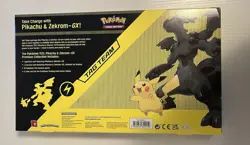 Pokemon TCG Pikachu and Zekrom-GX Tag Team Premium Collection, New Sealed - Image 2