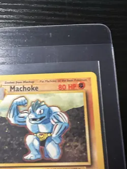 Machoke 34/102 Base Set Unlimited Uncommon WOTC Vintage Pokemon - Image 4