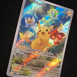 Pikachu - 027 (Pokemon Center Exclusive) 027 Sv: Scarlet & Violet Promo - Image 2