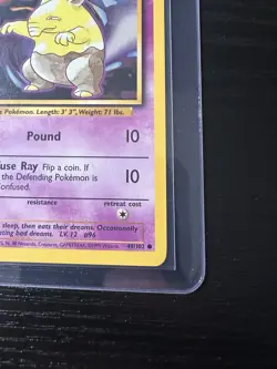 Drowzee 49/102 Base Set Unlimited WOTC Vintage Pokemon - Image 5