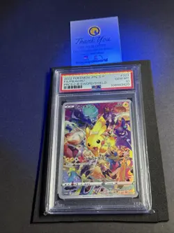 2022 Pokemon Japanese Pikachu Precious Collector Box Promo 323/S-P PSA 10 - Image 3