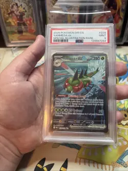 Pokemon Yanmega Ex Destined Rivals 228/182 Special illustration Rare PSA 9 Mint - Image 1