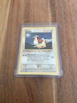 1999 Pokemon Base Set Pidgey 1st Edition 57/102 - Image 1