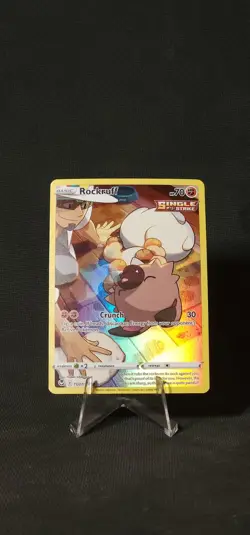 Pokemon Rockruff Holo SWSH12: Silver Tempest Trainer Gallery #TG07/TG30 NM - Image 1