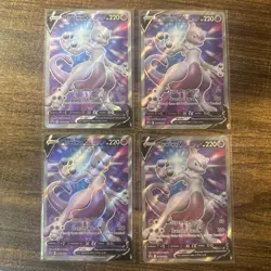 Pokemon Mewtwo V Black Star Promo Full Art Holo SWSH229 - Image 1