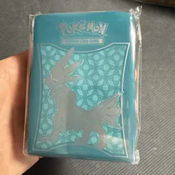 2017 POKEMON SUN & MOON CRIMSON INVASION SILVALLY PREMIUM SLEEVES Sealed - Image 1
