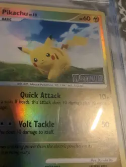 PSA 3 Pikachu - 70/100 - Reverse Holo BK Promo Pokemon Promo PSA 3 - Image 2