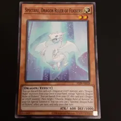 YuGiOh Spectral, Dragon Ruler of Flickers (Asian English) ALIN-AE018 Common Mint - Image 1