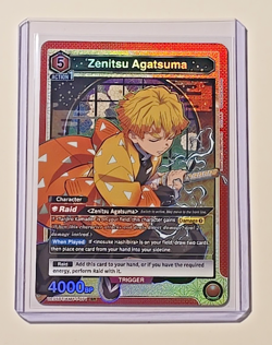Union Arena Demon Slayer Zenitsu Agatsuma SR UE05BT/KMY-1-071 - Image 3