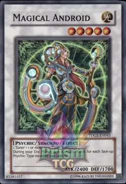 Magical Android super rare TDGS-EN043 Yugioh - Image 1