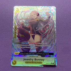 Jewelry Bonney Parallel Foil OP08-105 SR One Piece TCG Two Legends English NM - Image 1