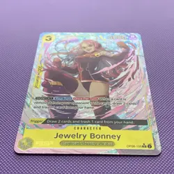 Jewelry Bonney Parallel Foil OP08-105 SR One Piece TCG Two Legends English NM - Image 2