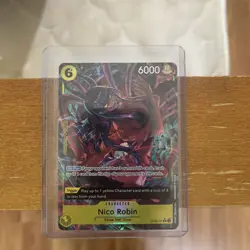 One Piece CCG Nico Robin OP09-107 Rare Alternative Art Emperors in the New World - Image 1