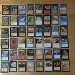 Magic: The Gathering Cards deck master x48 black border lot 1# low start price - Image 1
