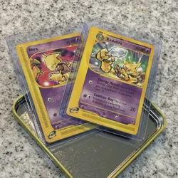 Abra & Kadabra eReader Pokemon Card Lot | 93/165 & 84/165 | NM/LP 2002 Set - Image 1