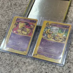 Abra & Kadabra eReader Pokemon Card Lot | 93/165 & 84/165 | NM/LP 2002 Set - Image 5