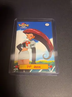 TV9 Jesse TOPPS Pokemon Card 1999 Nintendo Animation Series - Image 1