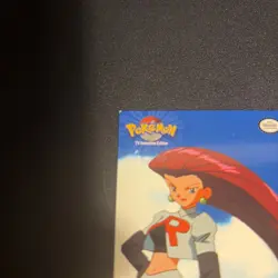 TV9 Jesse TOPPS Pokemon Card 1999 Nintendo Animation Series - Image 3