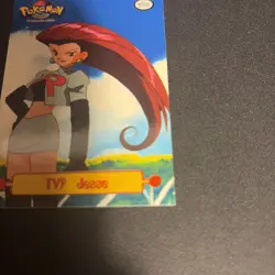 TV9 Jesse TOPPS Pokemon Card 1999 Nintendo Animation Series - Image 5