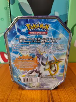 Pokemon TCG 2009 Arceus LV.X Tin Factory Sealed Cards - Excellent Condition - Image 3